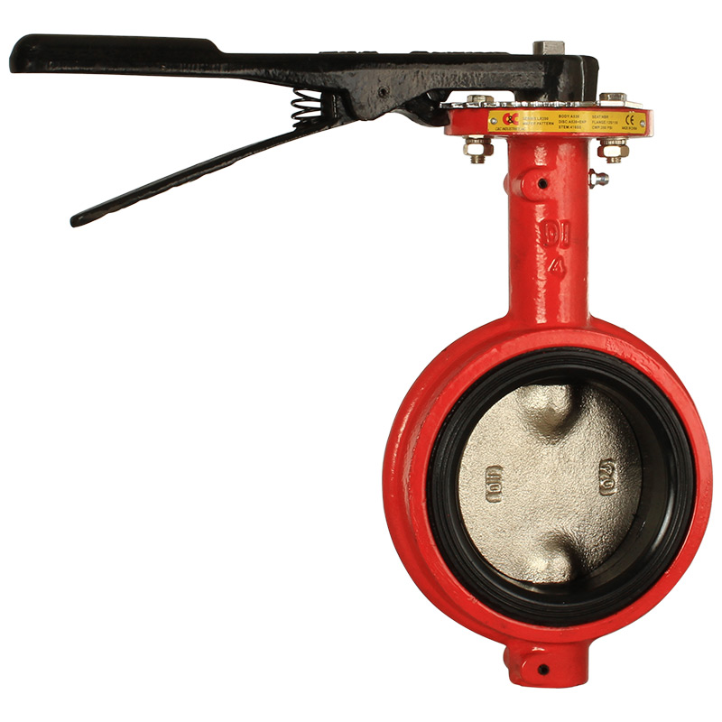 LR200 Series - Extended Neck Wafer Butterfly Valve