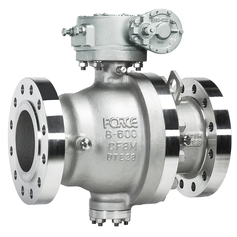 FORCE® 2-Piece Trunnion Mounted Ball Valve