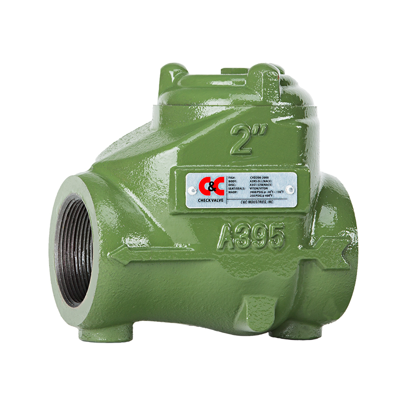 CVD Series - Ductile Iron Threaded Swing Check