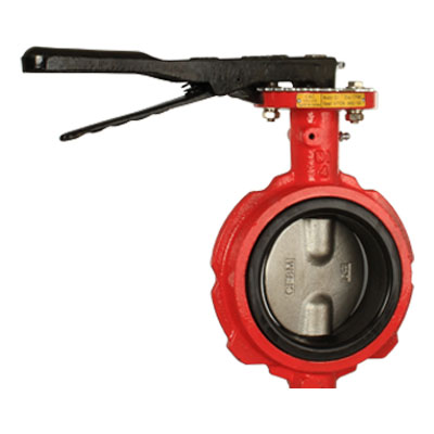 LN200 Series - 6-Bolt Pattern Wafer Butterfly Valve